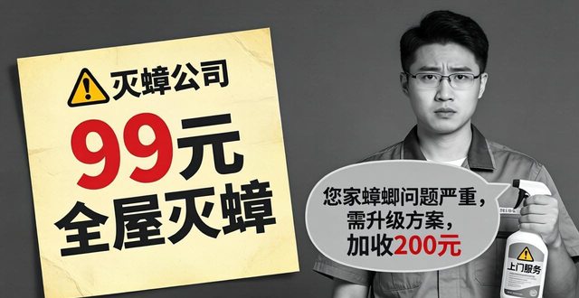 灭蟑螂报价几十到上千？自己买药30-80元就能搞定